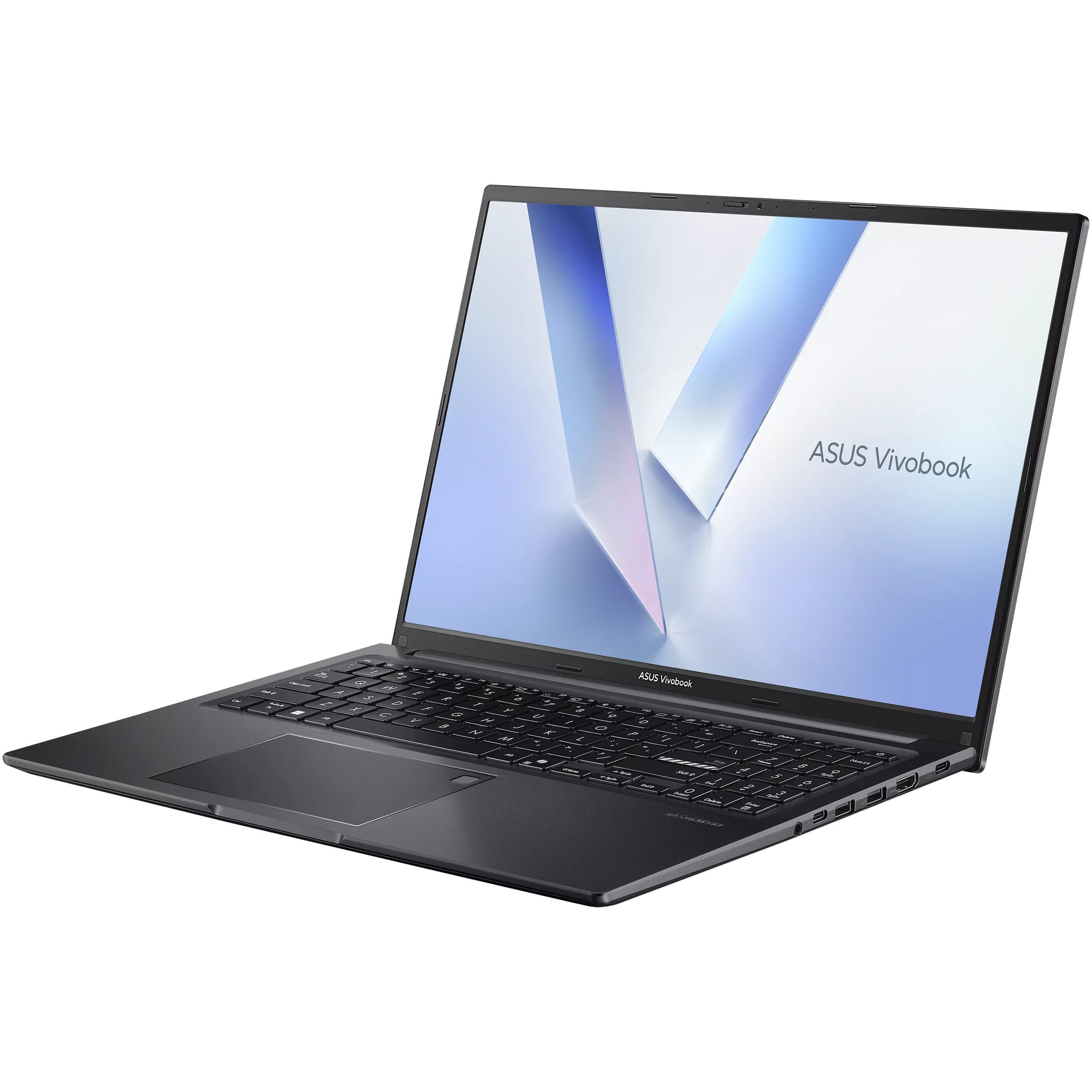 Laptop ASUS Vivobook 16 M1605NAQ cu procesor AMD Ryzen™ 5 150 pana la 4.55GHz, 16'', WUXGA, IPS, 16GB DDR4 RAM, 1TB SSD, AMD Radeon™ Graphics, No OS, Indie Black