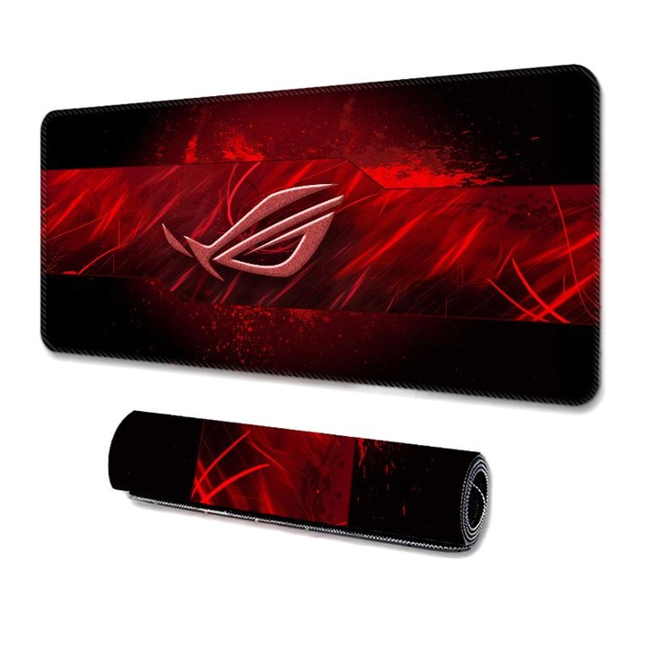Mousepad gaming extra mare, suprafata neteda, antiderapant, 80x30x0.3cm