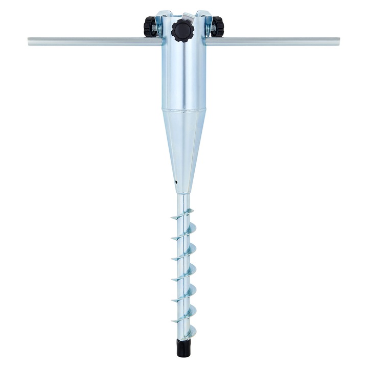 Suport umbrela plajă, Maison Mex, argintiu, H.51cm, D.6.5cm