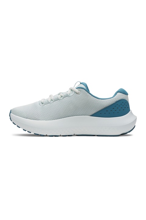 Under Armour, Pantofi Charged Surge 4 pentru alergare, Albastru glaciar/Roz/Albastru petrol