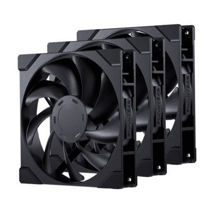 Ventilatoare PC Phanteks M25-120 Gen2 Triple Pack 120mm Negru 120x120x25mm