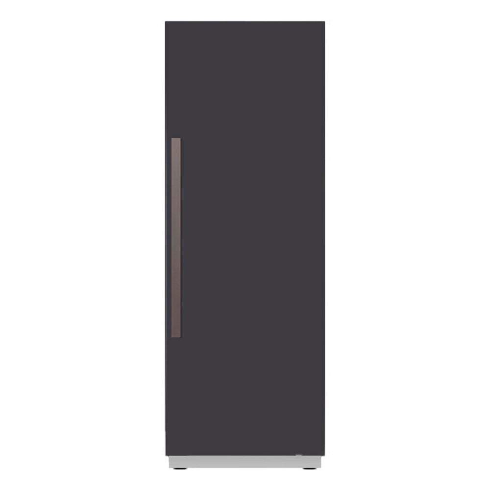 Frigider No Frost Bertazzoni, colectie Professional, capacitate 470 litri, dozator de apa cu filtru integrat, functie Super Cool, mod Eco/Vacanta/Sabbath, alerta schimbare filtru, 3 sertare inteligente Fresco, sertar Crisper, antracit