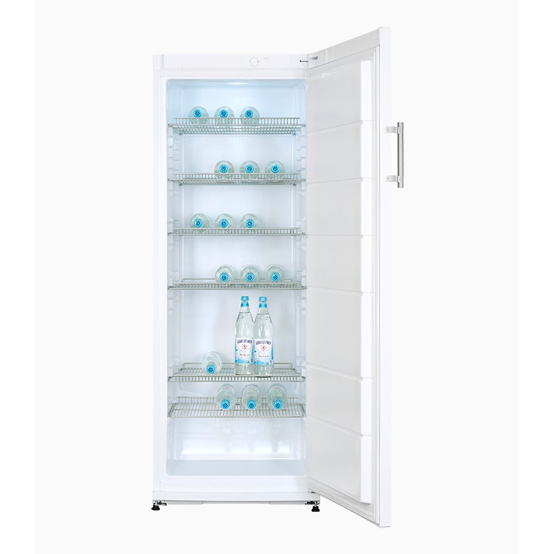 Frigider Exquisit 296 litri, H 163 cm, dezghetare automată, alb