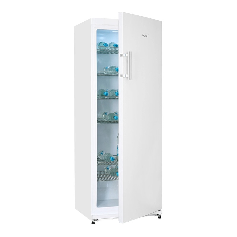 Frigider Exquisit 296 litri, H 163 cm, dezghetare automată, alb