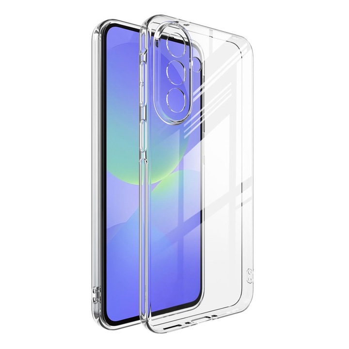 Husa TPU High Clear за Samsung Galaxy A37, Diamond Design, Лека броня, Амортизация на удари, Уникална дълготрайна технология против пожълтяване, Прозрачна