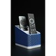 Suport telecomenzi Dual Stax, 2 compartimente, design functional, multicolor