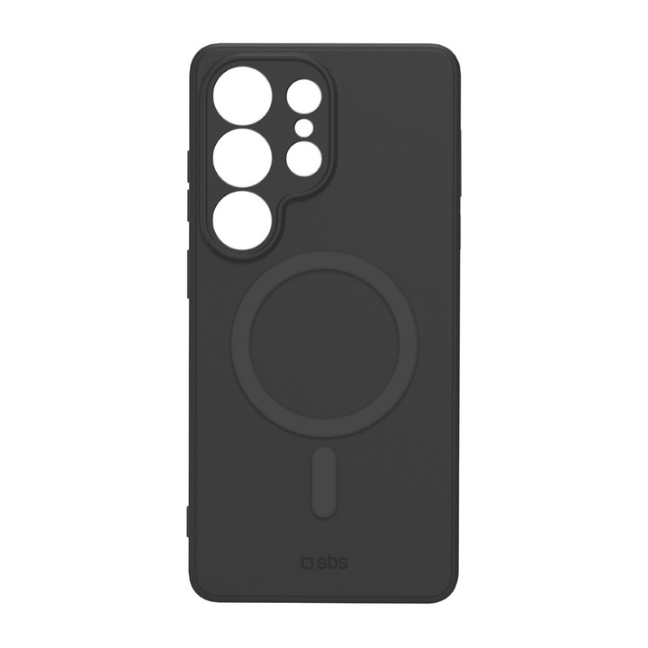 Калъф за телефон, SBS, Instinct Mag, черен, TPU, съвместим със Samsung S26 Ultra