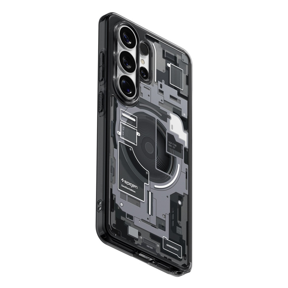 Carcasa Spigen Ultra Hybrid Mag cu MagSafe compatibila cu Samsung Galaxy S26 Ultra, Zero One Black