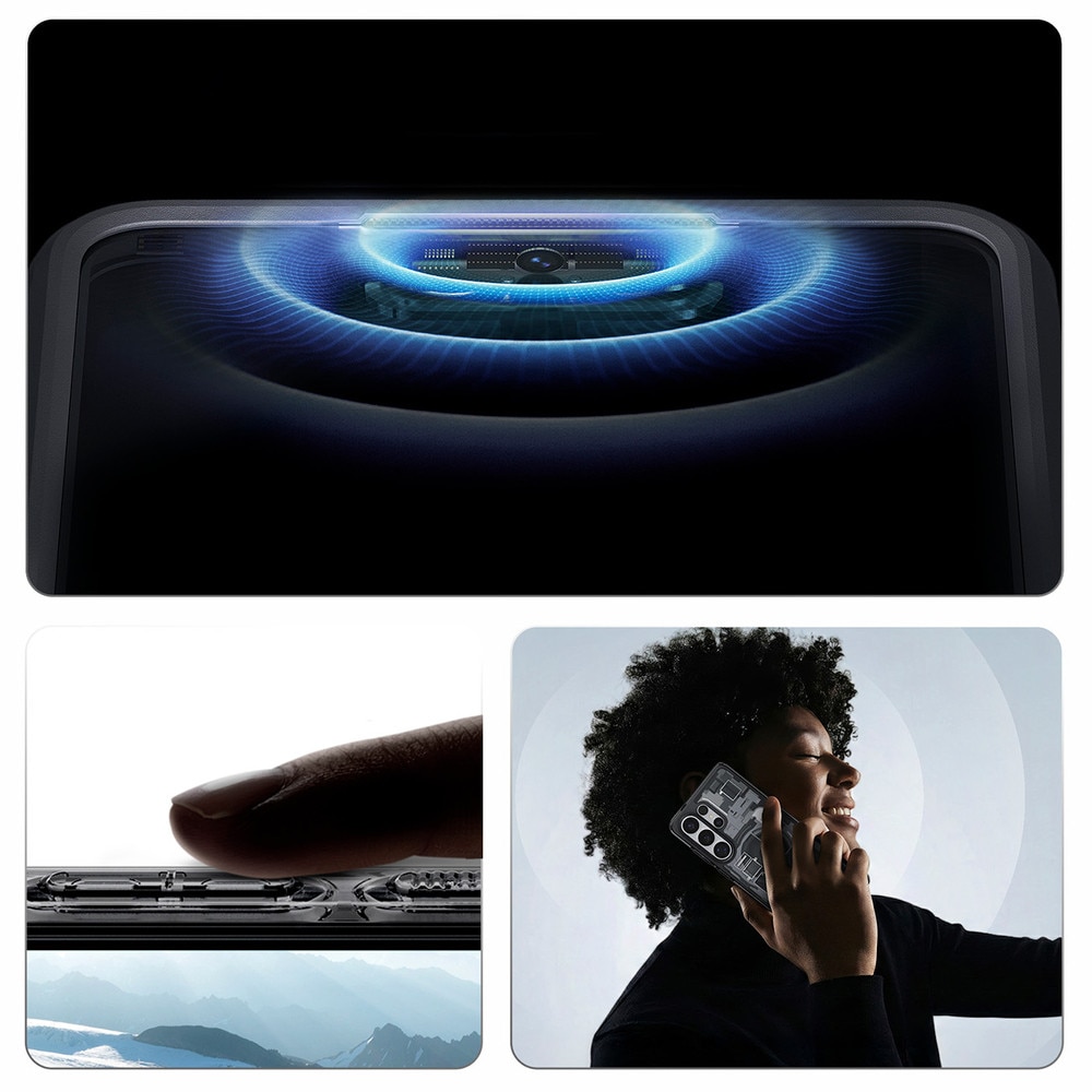 Carcasa Spigen Ultra Hybrid Mag cu MagSafe compatibila cu Samsung Galaxy S26 Ultra, Zero One Black