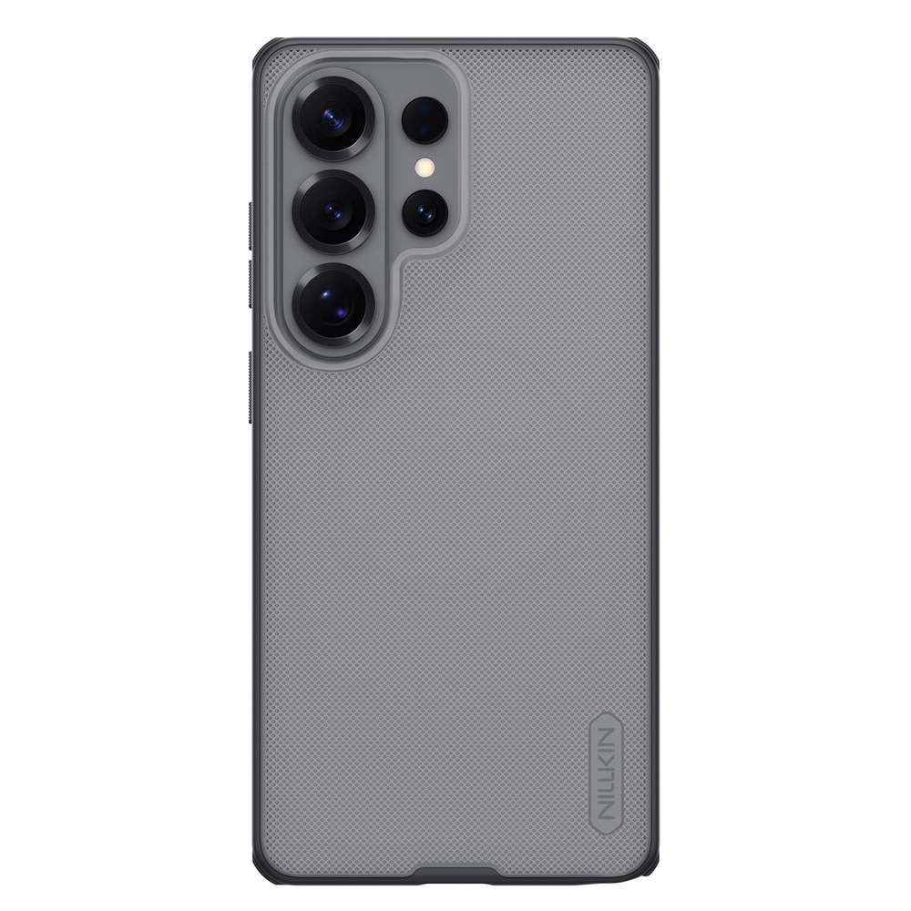 Carcasa Nillkin Super Frosted Shield Pro compatibila cu Samsung Galaxy S26 Ultra, Transparent / Negru
