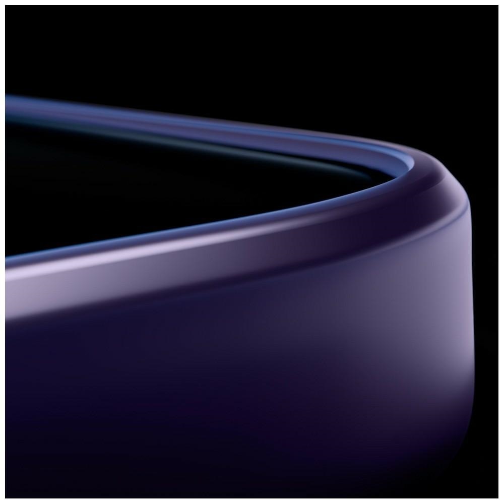 Carcasa 3MK Smoke MagCase, Violet fumuriu, TPU + Policarbonat, cu suport, compatibilă cu Samsung Galaxy S26