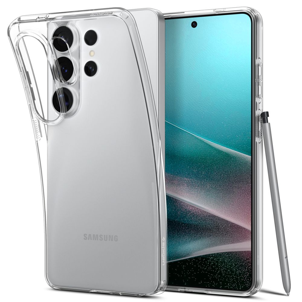 Carcasa Spigen Liquid Crystal, transparent, TPU, pentru Samsung Galaxy S26 Ultra