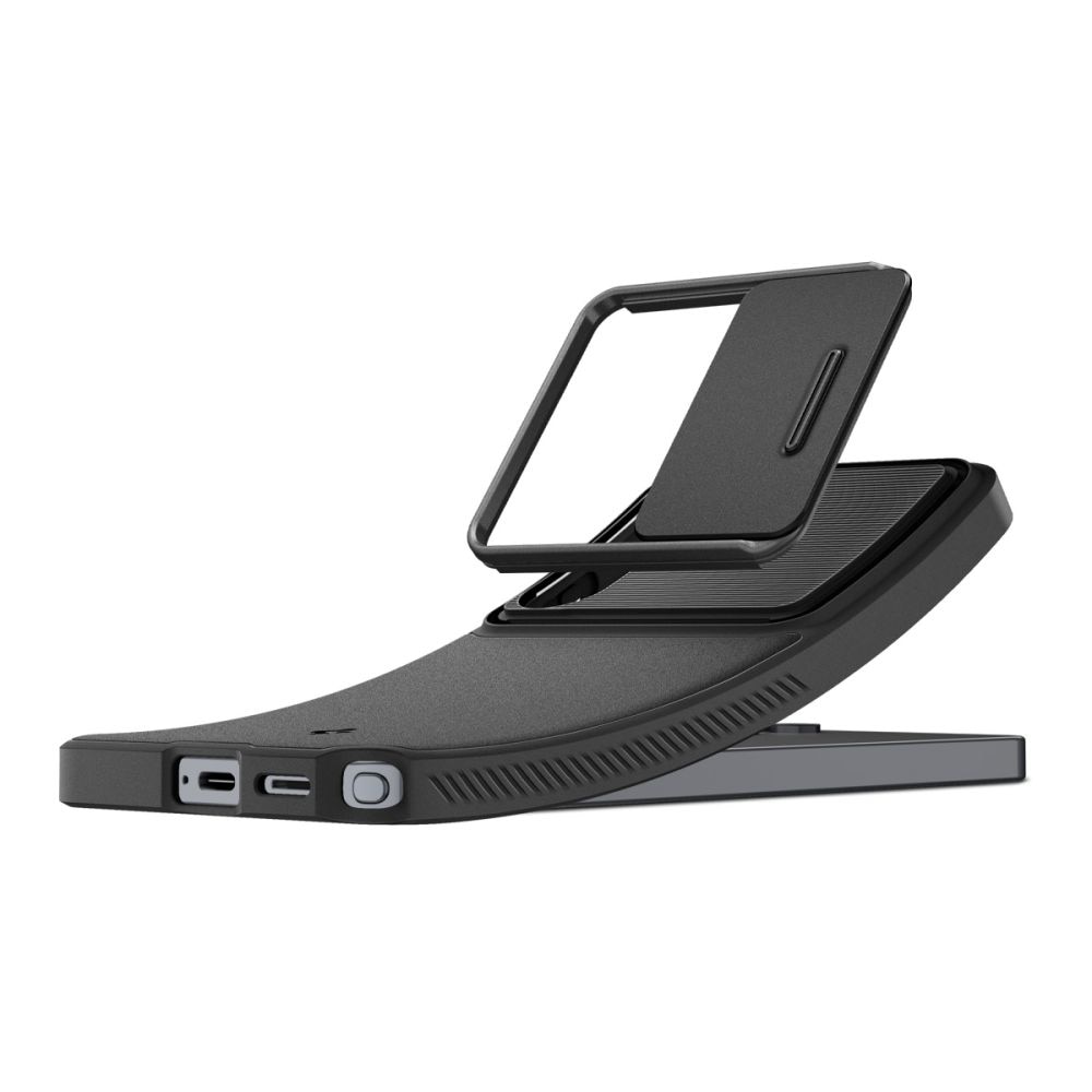 Carcasa Spigen Optik Armor compatibila cu Samsung Galaxy S26 Ultra, Negru