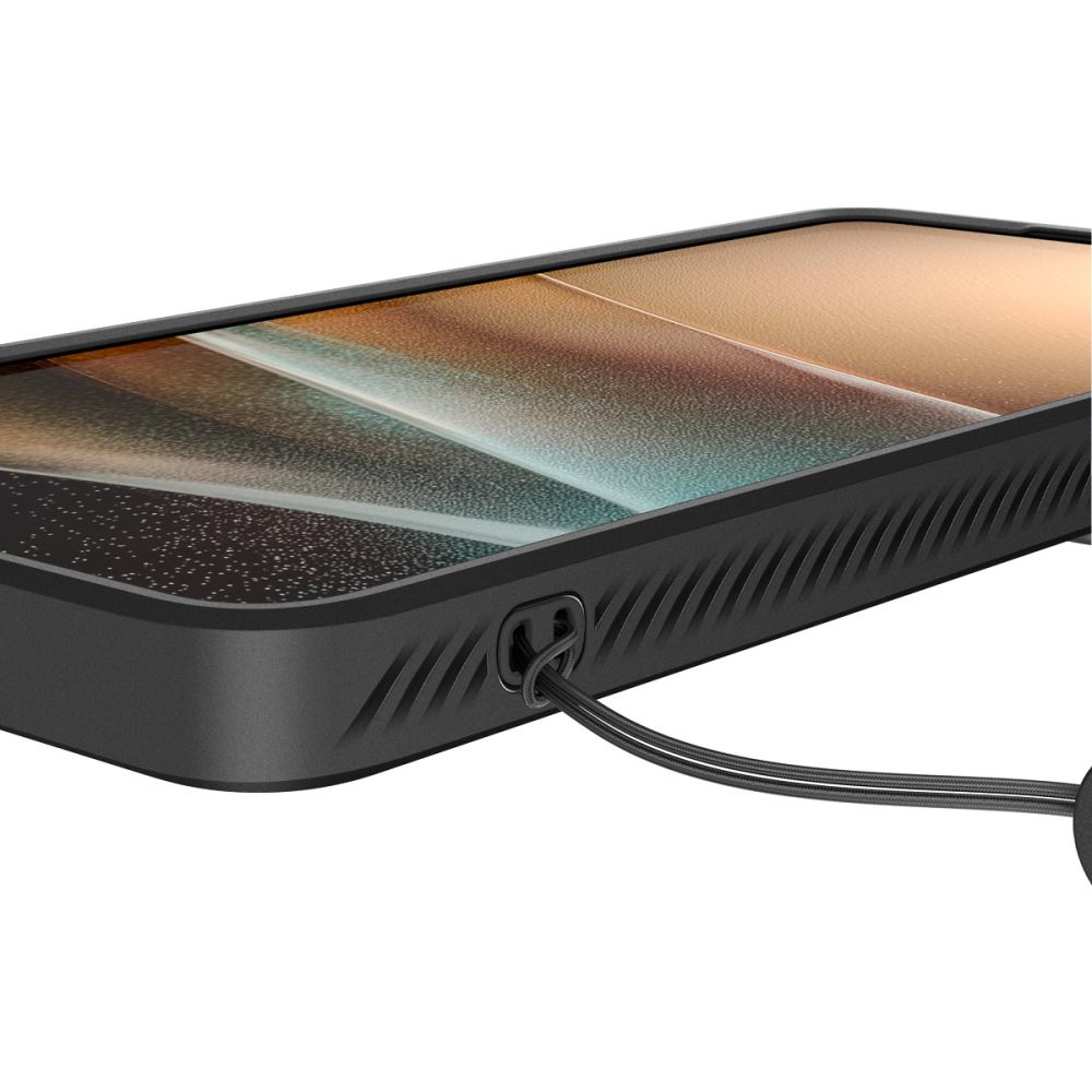 Carcasa Spigen Optik Armor compatibila cu Samsung Galaxy S26 Ultra, Negru