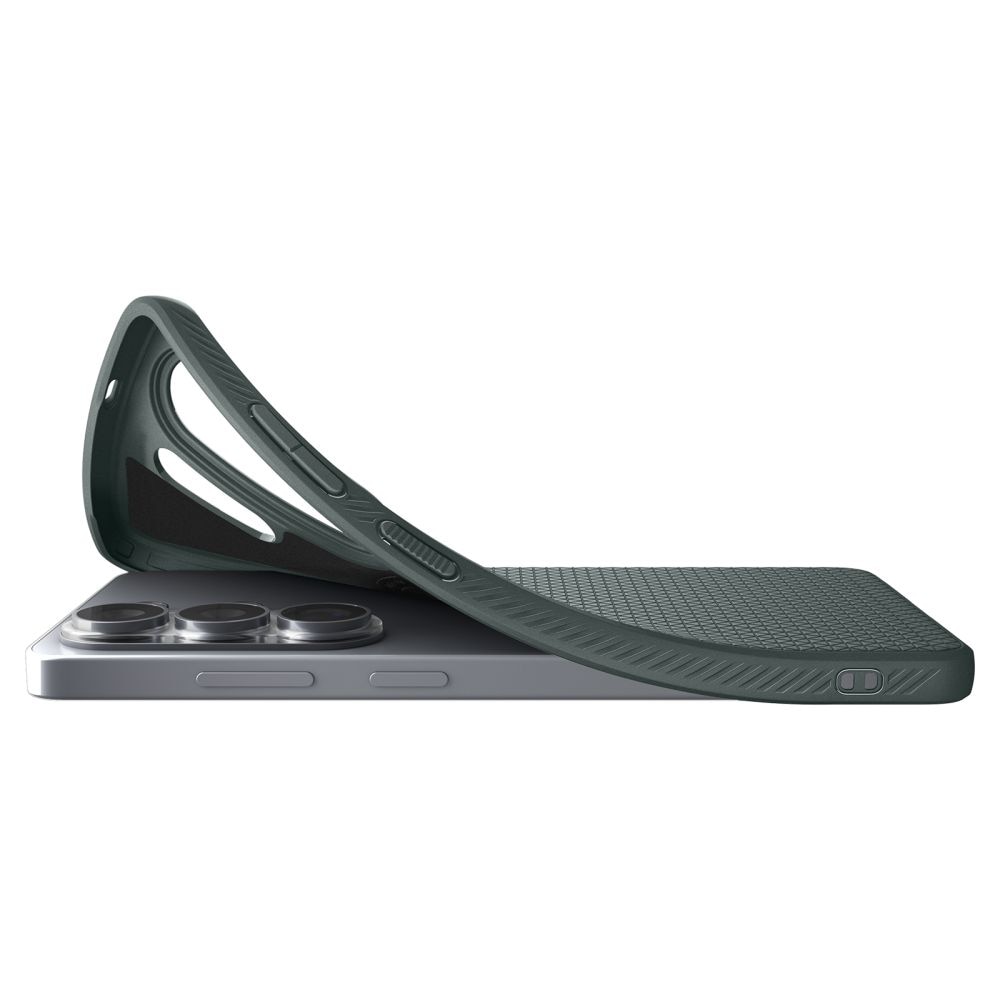 Carcasa Spigen Liquid Air Mag cu MagSafe compatibila cu Samsung Galaxy S26 Ultra, Abyss Green