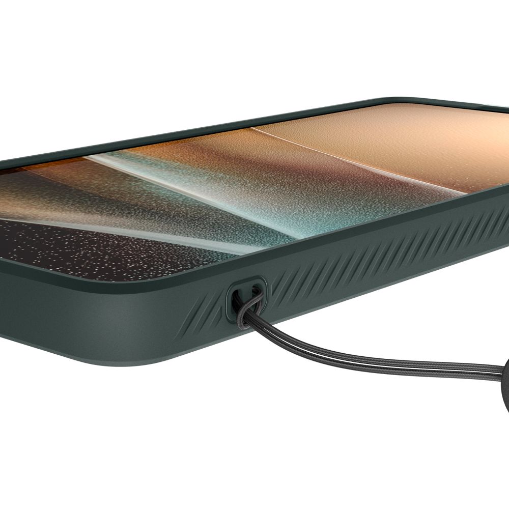 Carcasa Spigen Liquid Air Mag cu MagSafe compatibila cu Samsung Galaxy S26 Ultra, Abyss Green