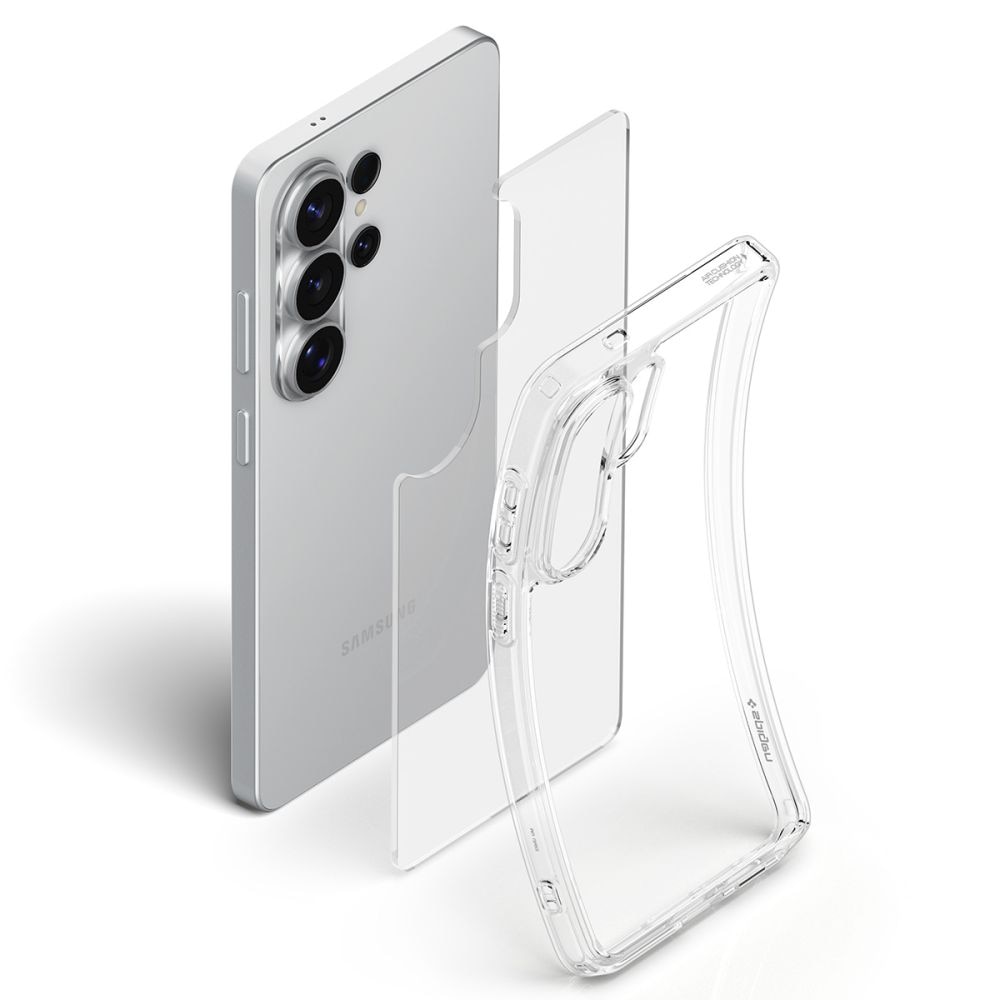 Carcasa Spigen Ultra Hybrid, transparent, TPU si policarbonat, pentru Samsung Galaxy S26 Ultra