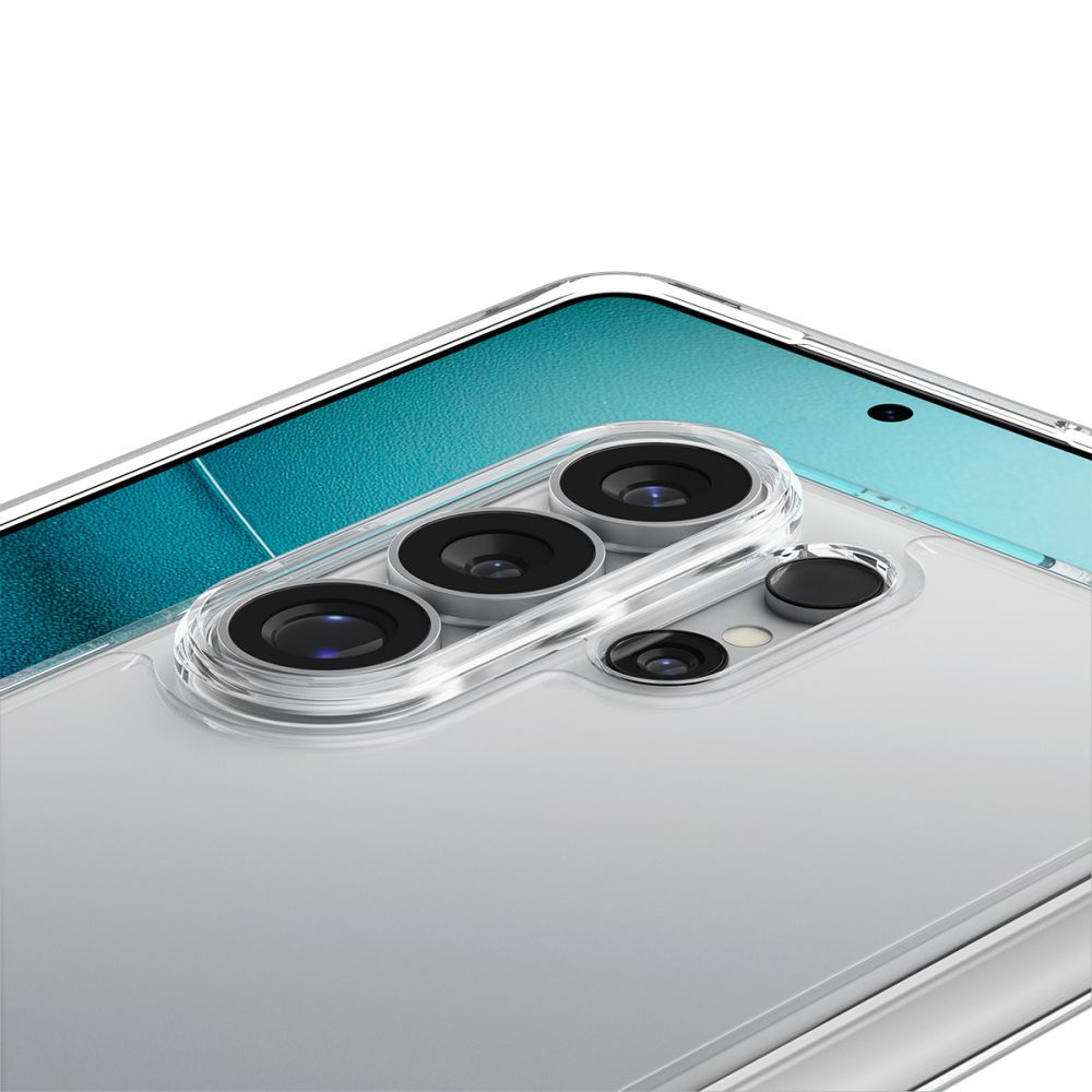 Carcasa Spigen Ultra Hybrid, transparent, TPU si policarbonat, pentru Samsung Galaxy S26 Ultra
