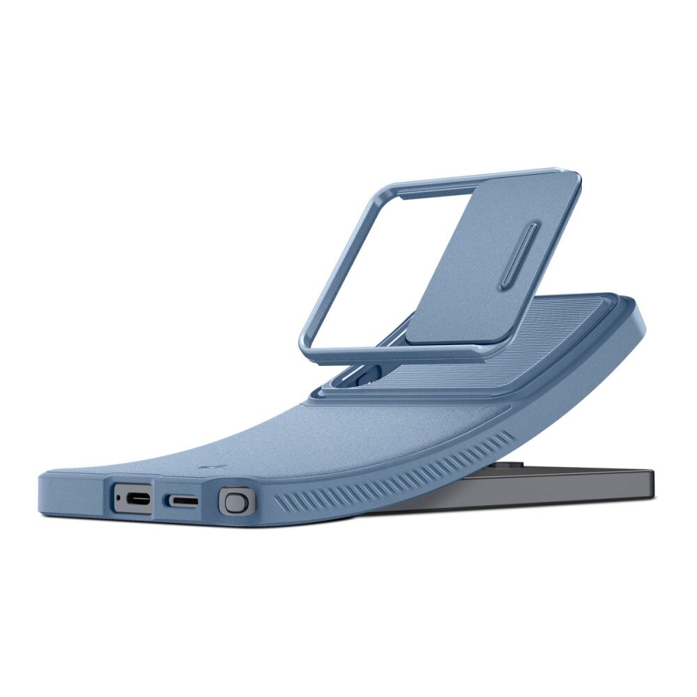 Carcasa Spigen Optik Armor, hibrida, albastru deschis, pentru Samsung Galaxy S26 Ultra