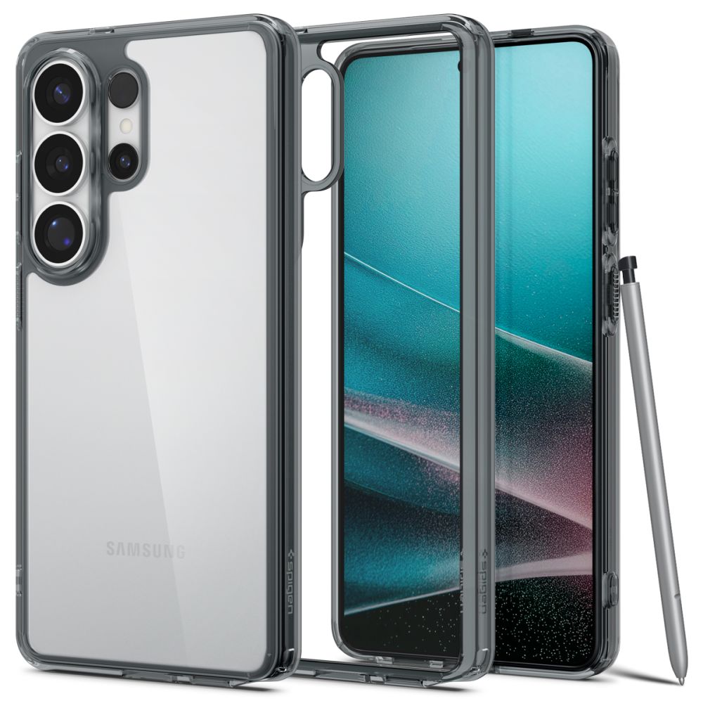Carcasa Spigen Ultra Hybrid, transparentă, TPU + policarbonat, pentru Samsung Galaxy S26 Ultra
