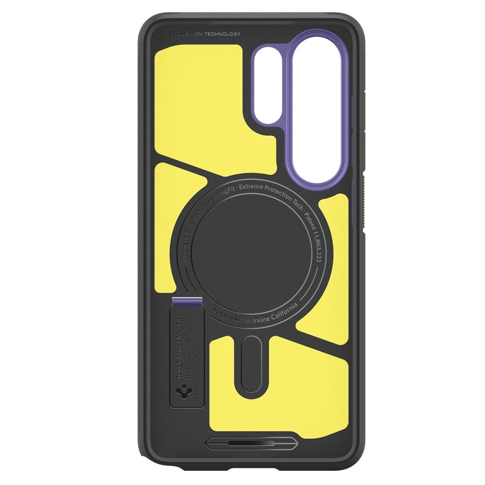 Carcasa Spigen Tough Armor Mag cu MagSafe compatibila cu Samsung Galaxy S26 Ultra, Ash Violet