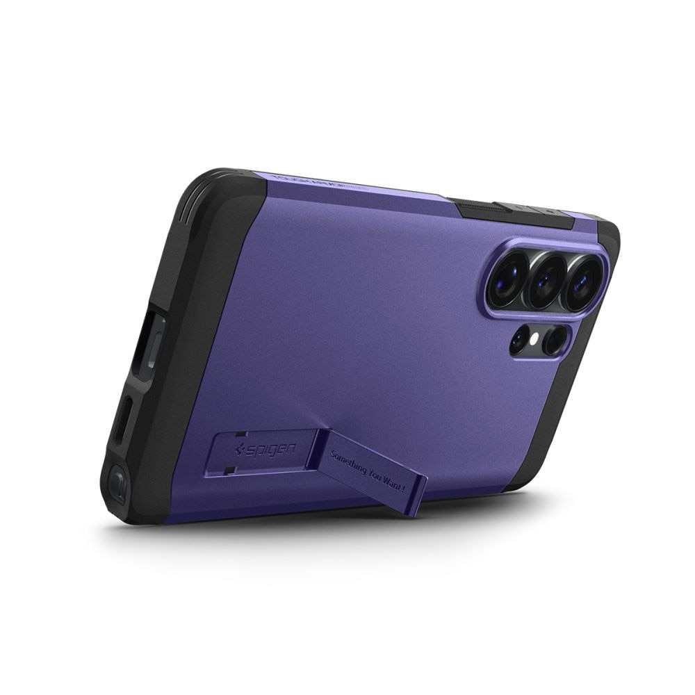 Carcasa Spigen Tough Armor Mag cu MagSafe compatibila cu Samsung Galaxy S26 Ultra, Ash Violet