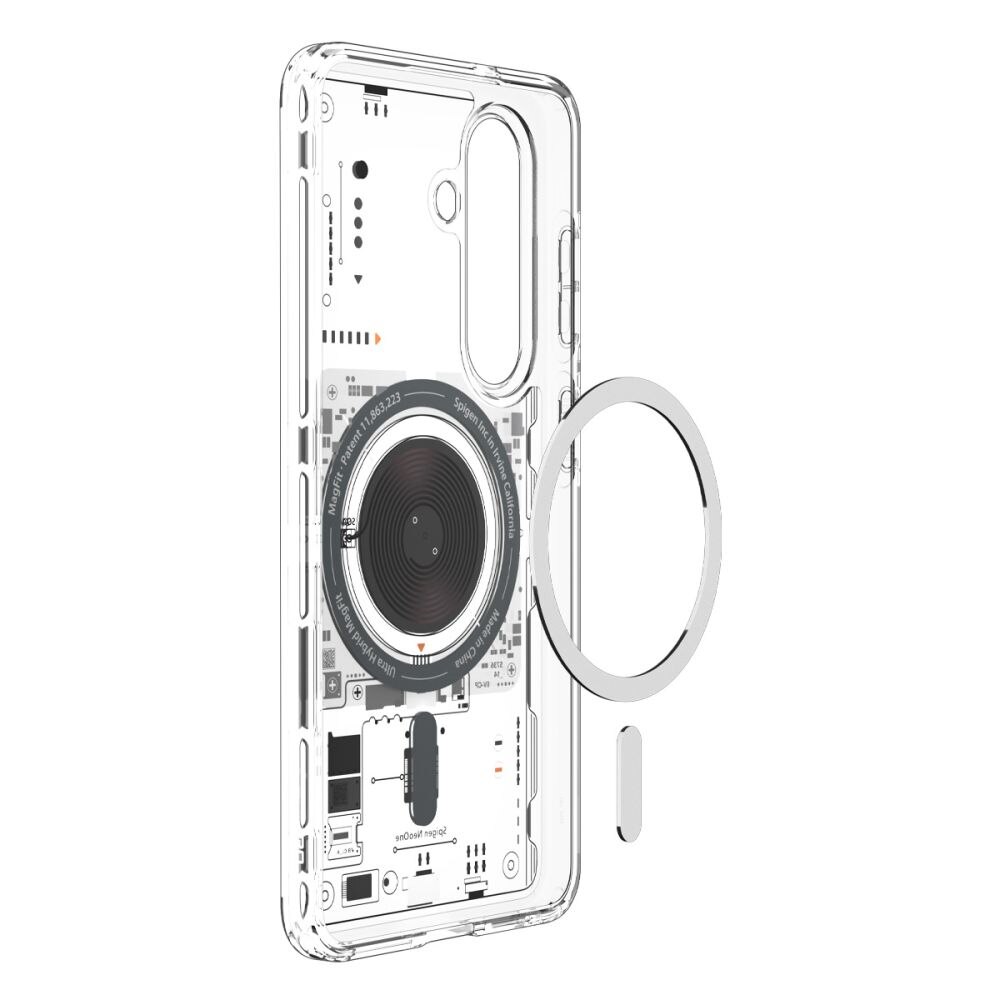 Carcasa Spigen Ultra Hybrid Mag MagSafe, Neo One, pentru Samsung Galaxy S26 Plus, hibrid TPU + policarbonat, colturi intarite