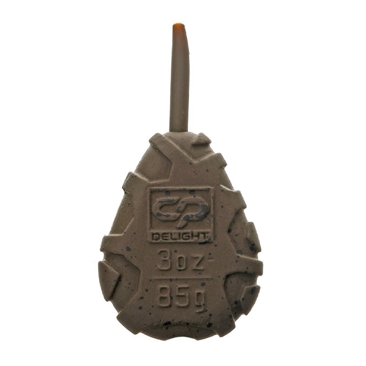 Plumb pescuit, CARP PRO, Delight In-Line Flat Pear, 113g, Camo, 1 bucată