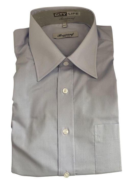 Hosszú ujjú ing, világoslila, 30-40-es méret, pamut-poliészter anyag