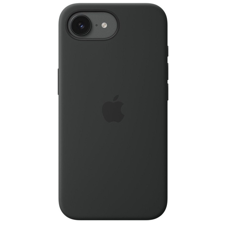 Husa de protectie Apple Silicone Case with MagSafe pentru iPhone 17e, Black