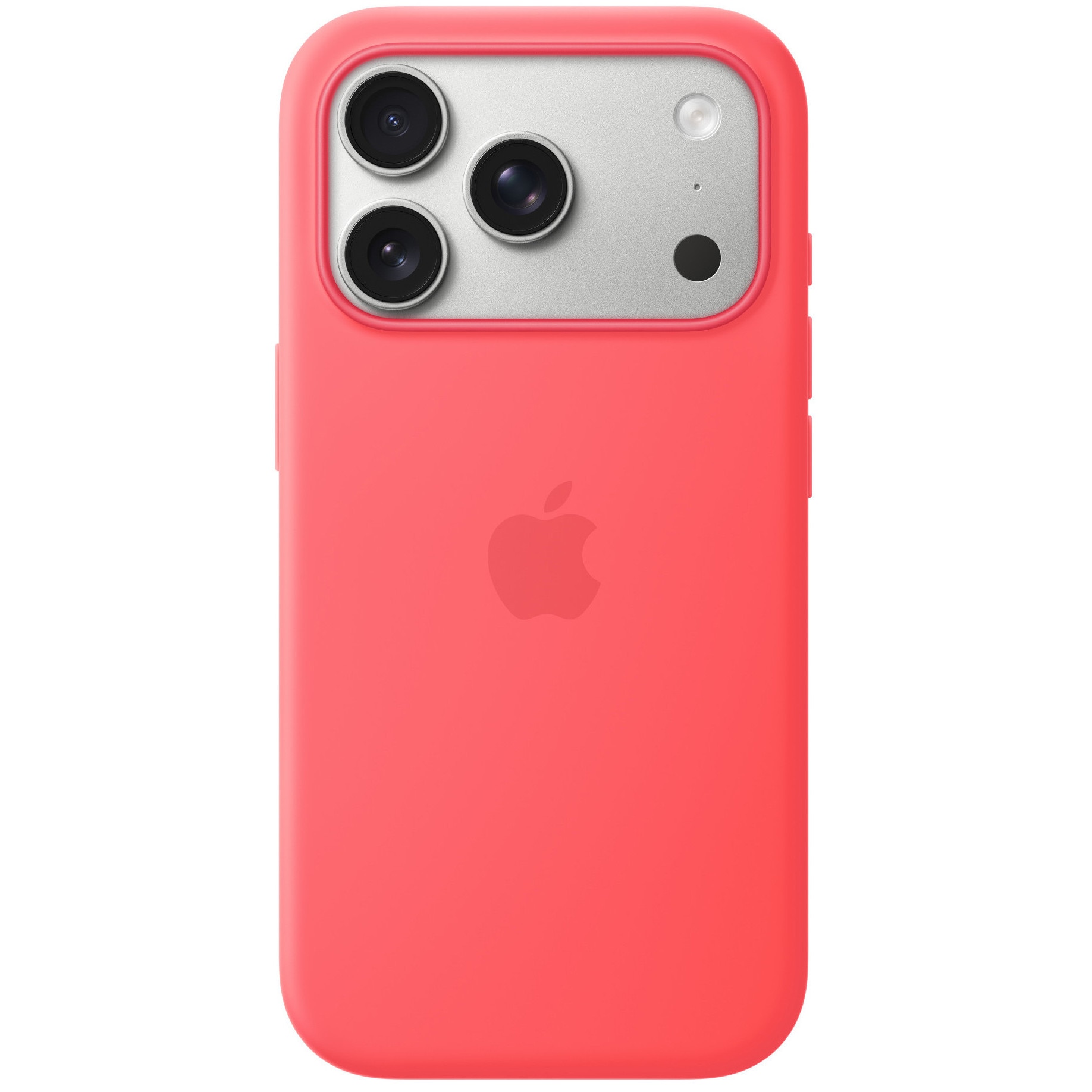 Husa de protectie Apple Silicone Case with MagSafe pentru iPhone 17 Pro, Bright Guava