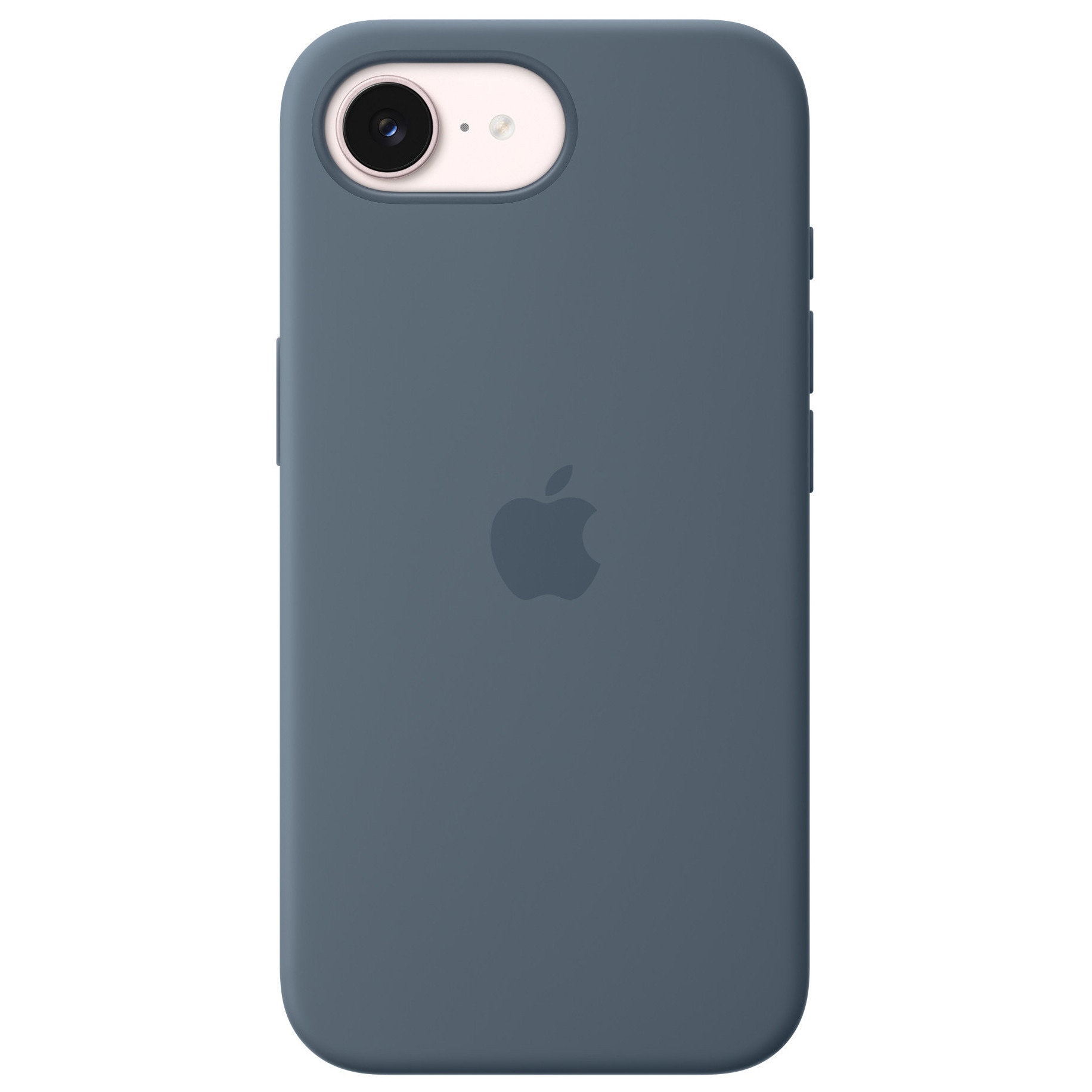 Husa de protectie Apple Silicone Case with MagSafe pentru iPhone 17e, Anchor Blue