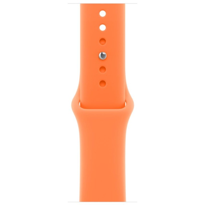Curea pentru Apple Watch 40mm, Sport Band, M/L, Clementine