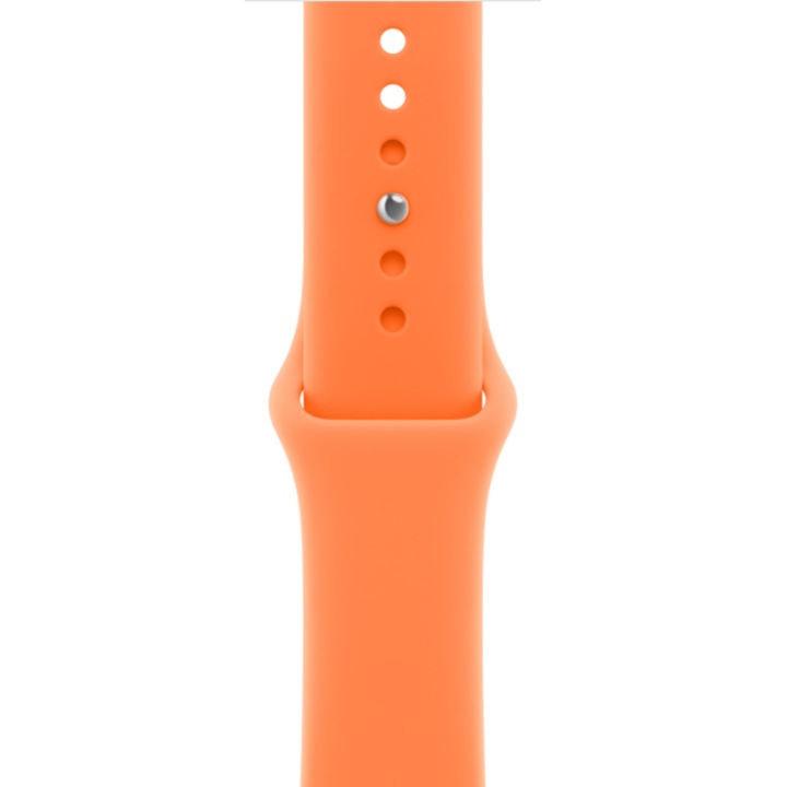 Curea pentru Apple Watch 46mm, Sport Band, M/L, Clementine