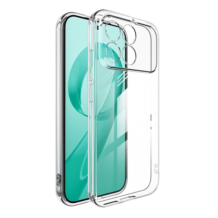 Husa TPU High Clear за Xiaomi Poco F8 Pro, Diamond Design, Лека броня, Амортизация на удари, Уникална дълготрайна технология против пожълтяване, Прозрачна