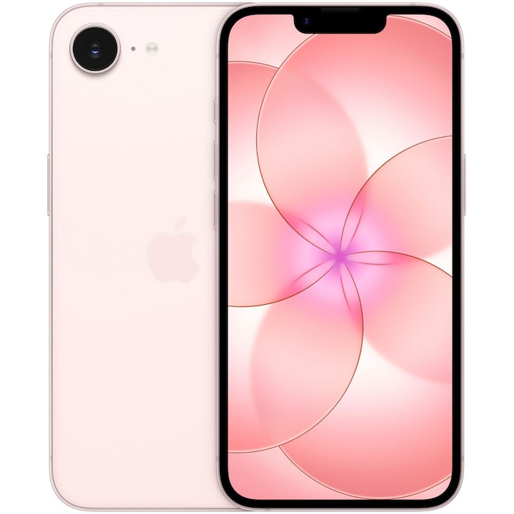 Telefon mobil Apple iPhone 17e, 256 GB, 5G, Soft Pink