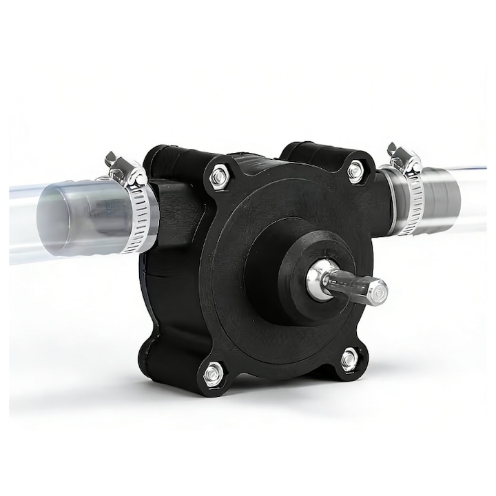 Pompa de apa autoamorsanta, mica, portabila, pentru drenaj, alimentata de bormasina electrica