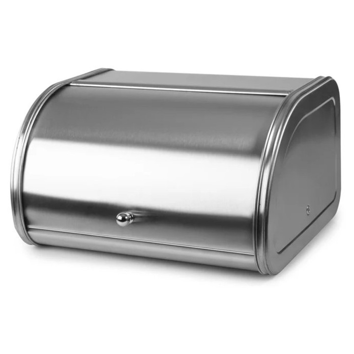 Ibili kenyértartó doboz, rozsdamentes acél, 44x28x17 cm, ezüst