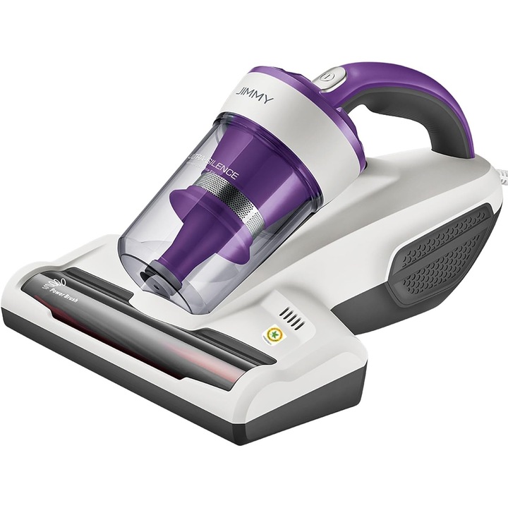 Прахосмукачка за матраци Jimmy, UV-C лампа, ултразвукова четка, двоен циклонен HEPA филтър, кабел 5 м, 400 W