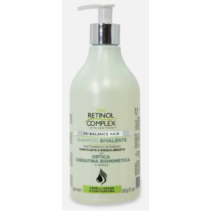 Sampon anti-matreata Retinol Complex, 500 ml, unisex, pentru toate tipurile de par