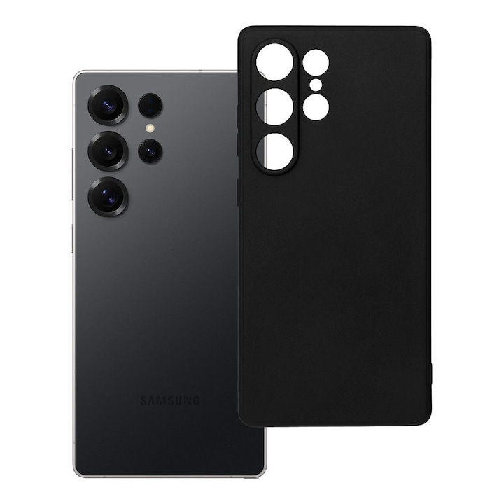 Husa pentru Samsung Galaxy S25 Ultra, Soft, Negru