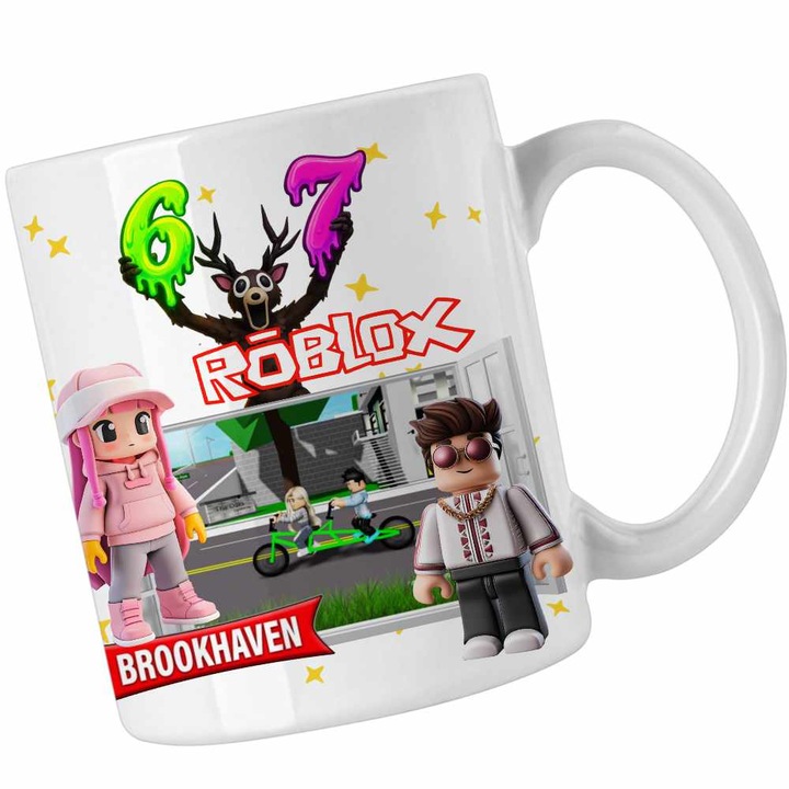 Cana Brookhaven Roblox Game, alba, 330ml