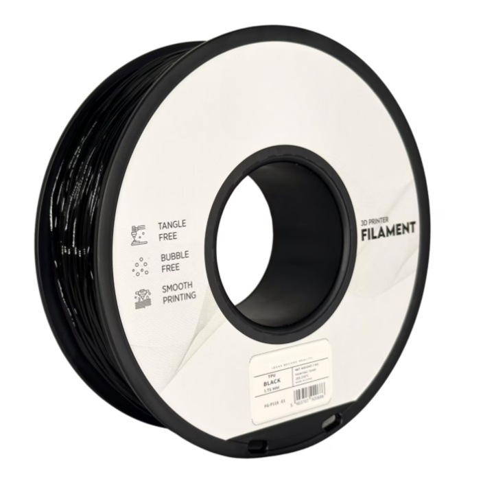 Filament TPU Akami 95A, fekete, 1.75 mm, 1 kg