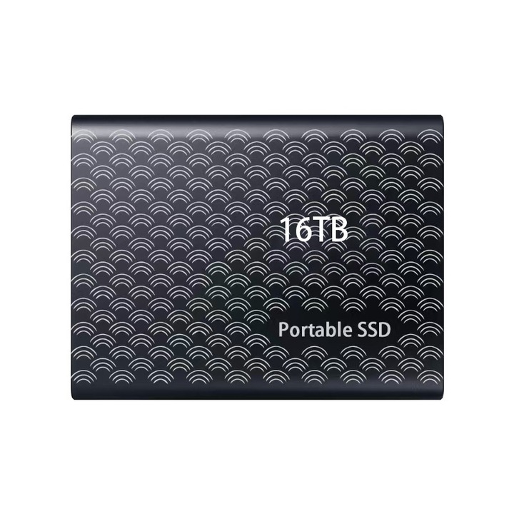 SSD Външен 16TB, USB 3.0, Черен
