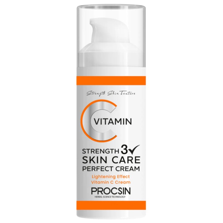 Crema Fata cu Vitamina C – Efect de Iluminare si Revitalizare, Anti-Pete, Ton Uniform, Hidratanta