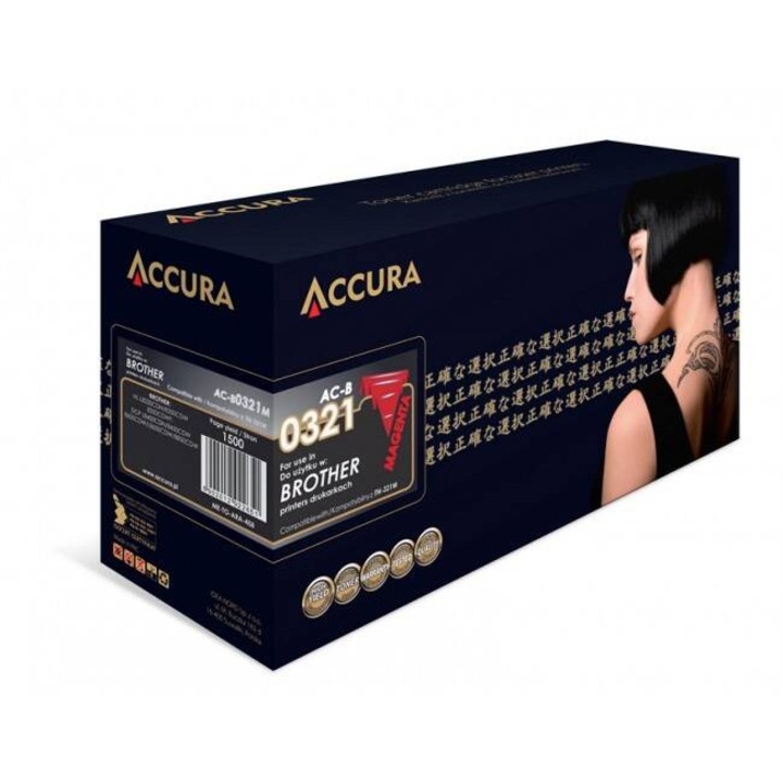 Toner Accura Brother TN-321M Kompatibilis Bíbor