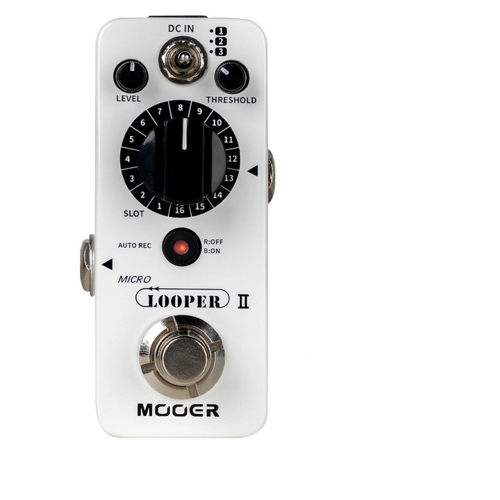 Pedala, Looper, Mooer, MLP3 Micro Looper II, Alb