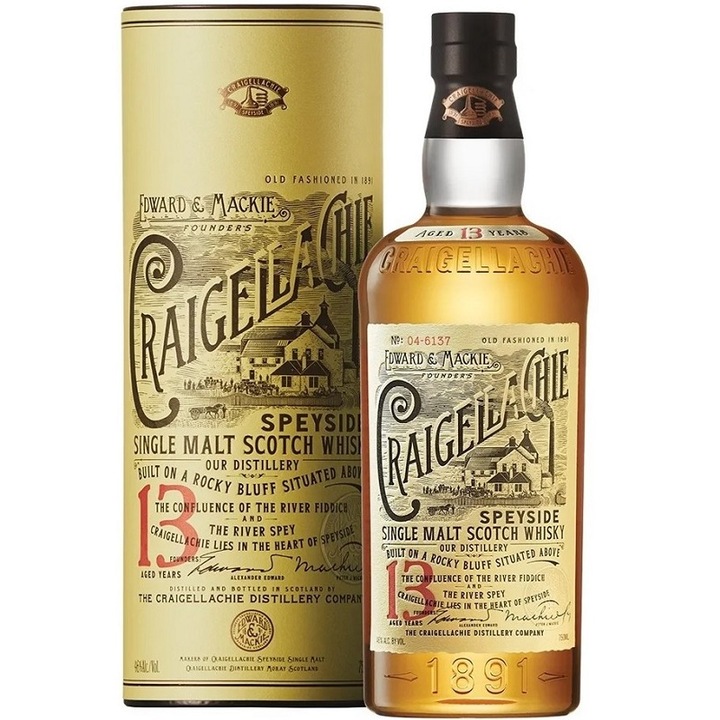 Whisky Craigellachie 13YO, Single Malt, 46%, 0.7l
