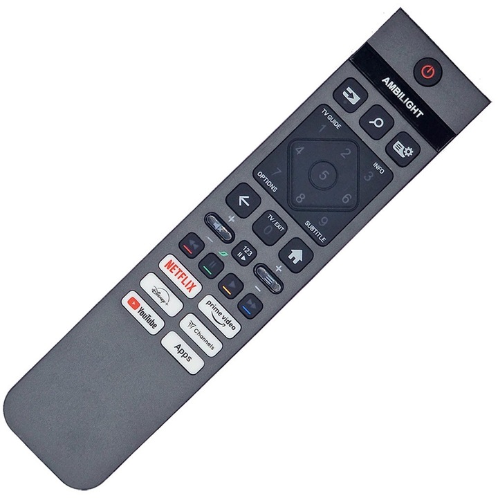 Telecomandă KNTECH pentru TV Philips, fără comandă vocală, infraroșu, distanță de emisie 8m, 398GR10BEPHNE000SY