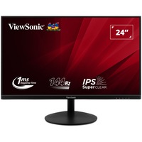 Monitor LED ViewSonic VA24E2-H, 24", FHD (1920x1080), IPS, 144Hz, 1ms MPRT, VRR, Low Blue Light, Flicker Free, HDMI, VGA, Negru